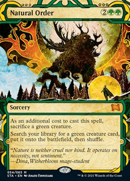 Natural Order (Etched Foil) [Strixhaven Mystical Archive] | Cracking-Singles