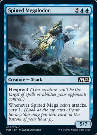 Spined Megalodon [Core Set 2021] | Cracking-Singles