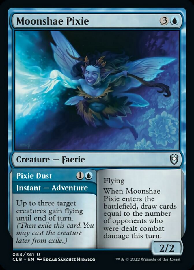 Moonshae Pixie // Pixie Dust [Commander Legends: Battle for Baldur's Gate] | Cracking-Singles