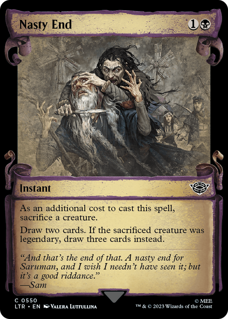 Nasty End [The Lord of the Rings: Tales of Middle-Earth Showcase Scrolls] | Cracking-Singles