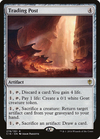 Trading Post [Commander 2016] | Cracking-Singles