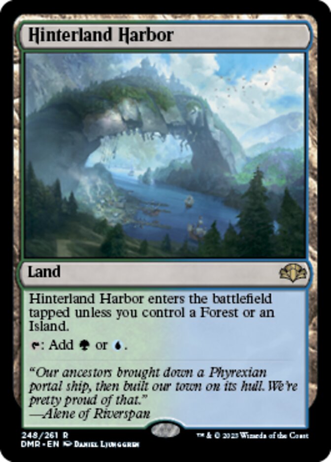 Hinterland Harbor [Dominaria Remastered] | Cracking-Singles