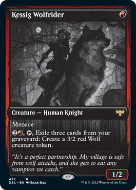 Kessig Wolfrider [Innistrad: Double Feature] | Cracking-Singles