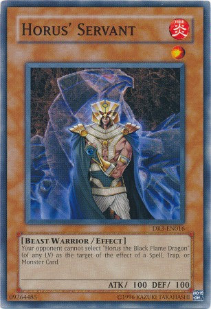 Horus' Servant [DR3-EN016] Common | Cracking-Singles