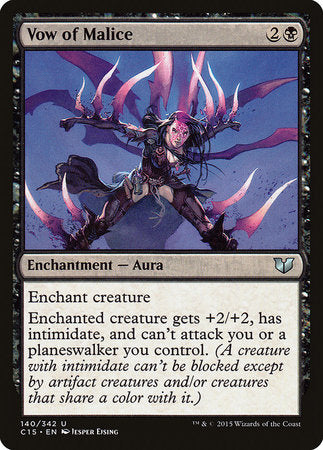 Vow of Malice [Commander 2015] | Cracking-Singles