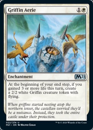 Griffin Aerie [Core Set 2021] | Cracking-Singles