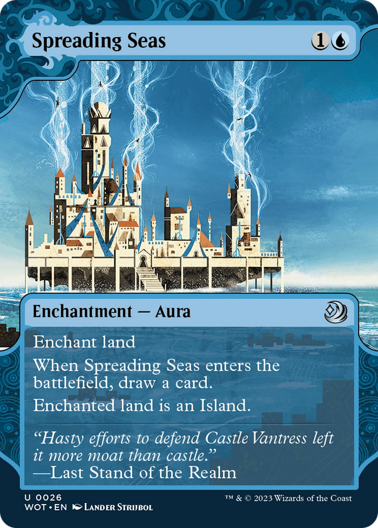 Spreading Seas [Wilds of Eldraine: Enchanting Tales] | Cracking-Singles