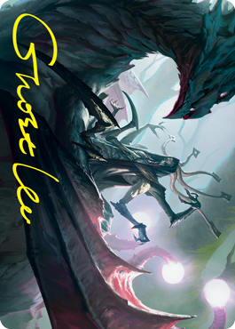 Specter of the Fens Art Card (Gold-Stamped Signature) [Strixhaven: School of Mages Art Series] | Cracking-Singles
