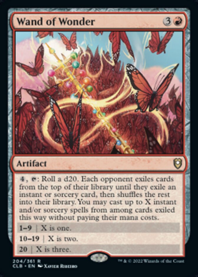 Wand of Wonder [Commander Legends: Battle for Baldur's Gate] | Cracking-Singles
