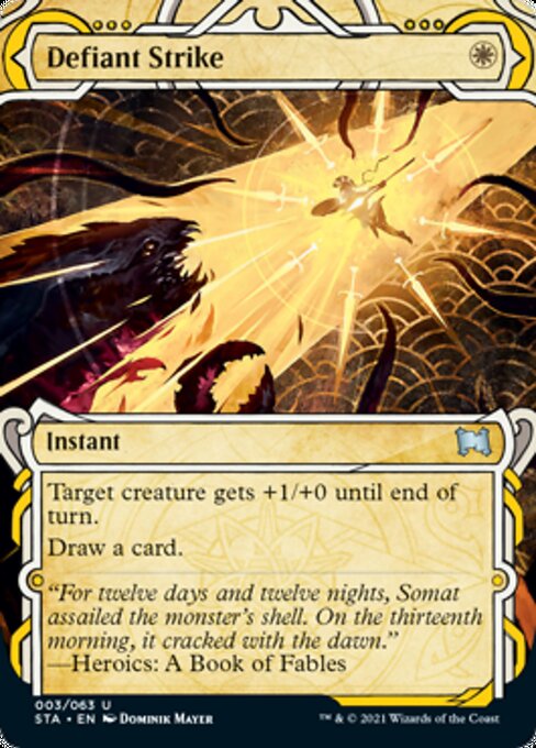Defiant Strike [Strixhaven Mystical Archive] | Cracking-Singles