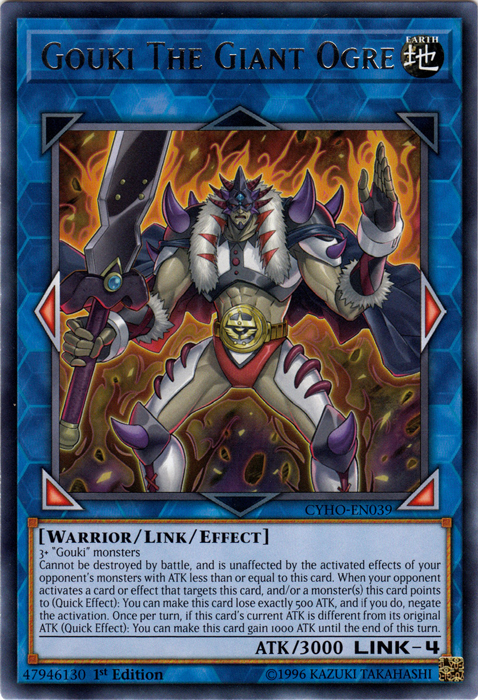 Gouki The Giant Ogre [CYHO-EN039] Rare | Cracking-Singles