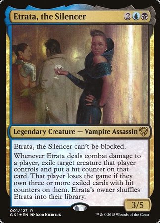 Etrata, the Silencer [GRN Guild Kit] | Cracking-Singles