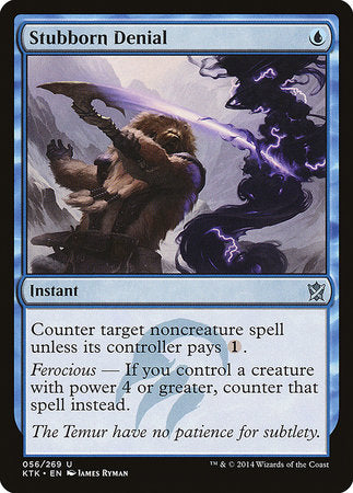 Stubborn Denial [Khans of Tarkir] | Cracking-Singles