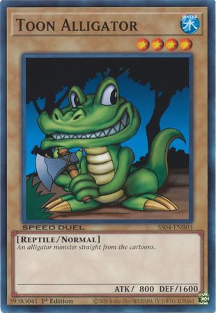 Toon Alligator [SS04-ENB03] Common | Cracking-Singles