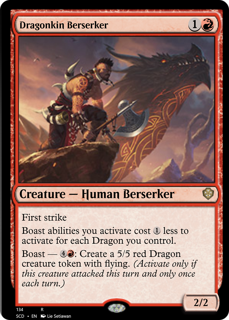 Dragonkin Berserker [Starter Commander Decks] | Cracking-Singles