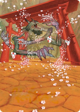 Path to Exile Art Card [Commander Masters Art Series] | Cracking-Singles