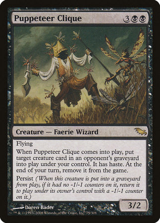 Puppeteer Clique [Shadowmoor] | Cracking-Singles