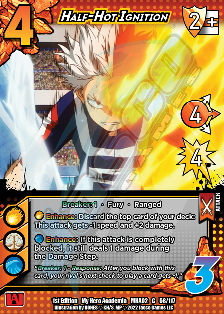 Half-Hot Ignition [Crimson Rampage] | Cracking-Singles