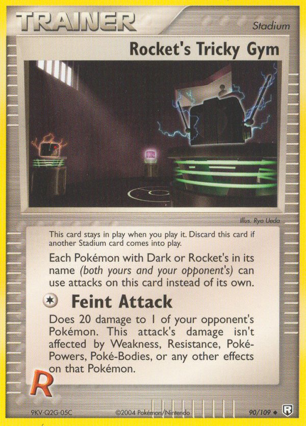 Rocket's Tricky Gym (90/109) [EX: Team Rocket Returns] | Cracking-Singles