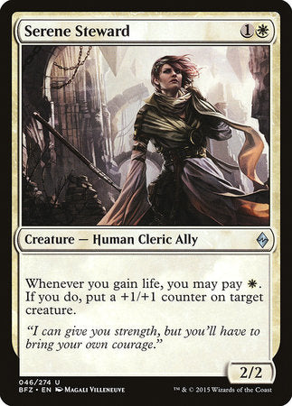 Serene Steward [Battle for Zendikar] | Cracking-Singles