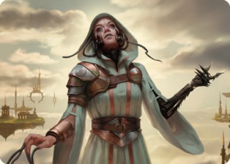 Phyrexian Missionary Art Card [Dominaria United Art Series] | Cracking-Singles