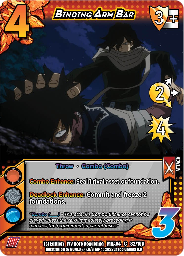 Binding Arm Bar [League of Villains] | Cracking-Singles