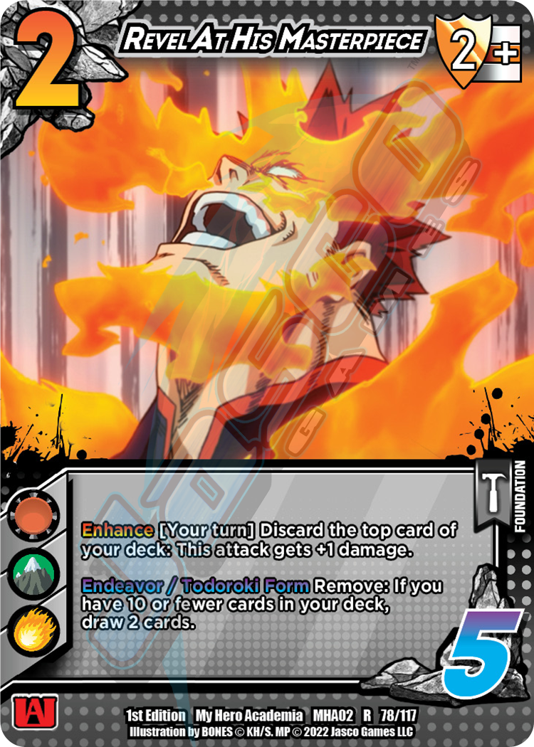 Revel At His Masterpiece [Crimson Rampage] | Cracking-Singles