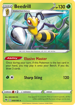 Beedrill (003/185) [Sword & Shield: Vivid Voltage] | Cracking-Singles