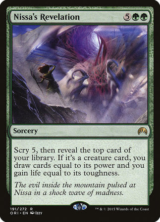 Nissa's Revelation [Magic Origins] | Cracking-Singles