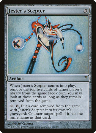 Jester's Scepter [Coldsnap] | Cracking-Singles