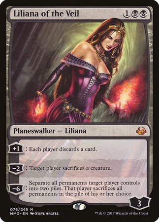 Liliana of the Veil [Modern Masters 2017] | Cracking-Singles