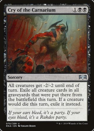 Cry of the Carnarium [Ravnica Allegiance] | Cracking-Singles
