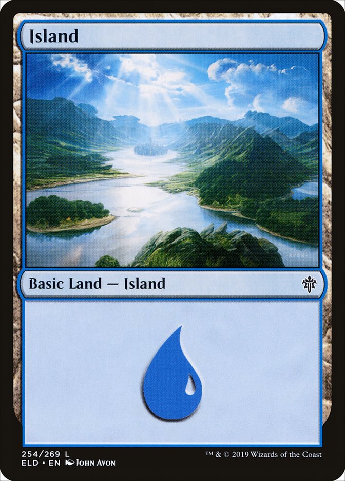 Island [Throne of Eldraine] | Cracking-Singles