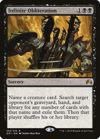 Infinite Obliteration [Magic Origins] | Cracking-Singles