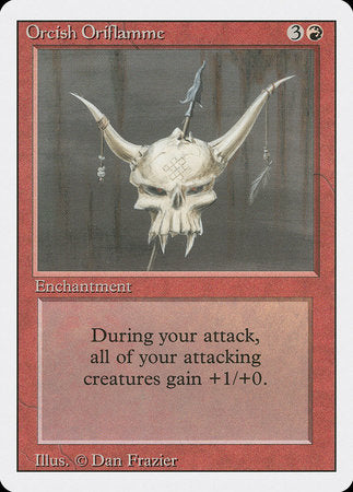 Orcish Oriflamme [Revised Edition] | Cracking-Singles
