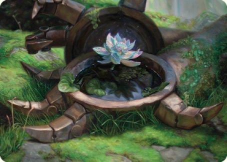 Timeless Lotus Art Card [Dominaria United Art Series] | Cracking-Singles