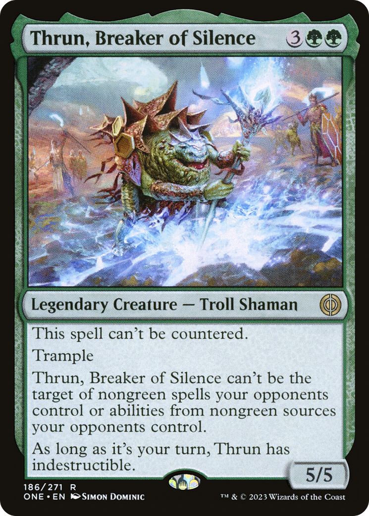 Thrun, Breaker of Silence [Phyrexia: All Will Be One] | Cracking-Singles