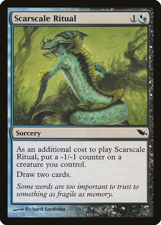 Scarscale Ritual [Shadowmoor] | Cracking-Singles