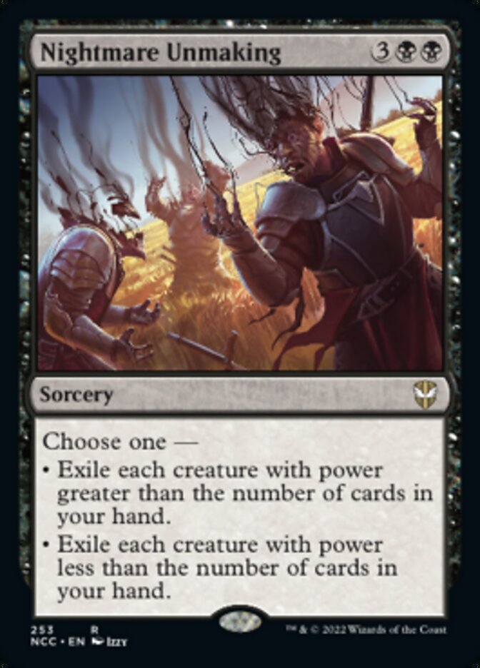 Nightmare Unmaking [Streets of New Capenna Commander] | Cracking-Singles