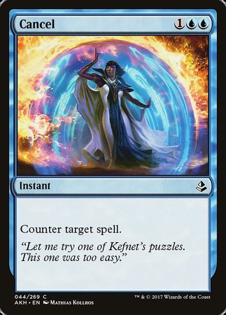 Cancel [Amonkhet] | Cracking-Singles