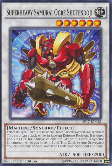Superheavy Samurai Ogre Shutendoji [SP17-EN042] Common | Cracking-Singles