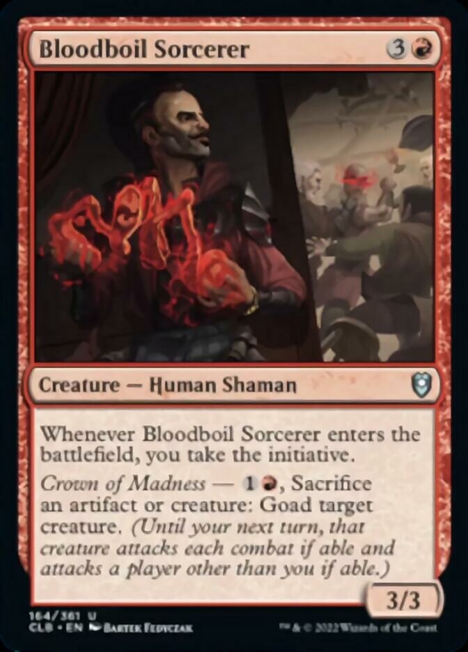 Bloodboil Sorcerer [Commander Legends: Battle for Baldur's Gate] | Cracking-Singles