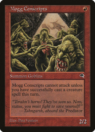 Mogg Conscripts [Tempest] | Cracking-Singles