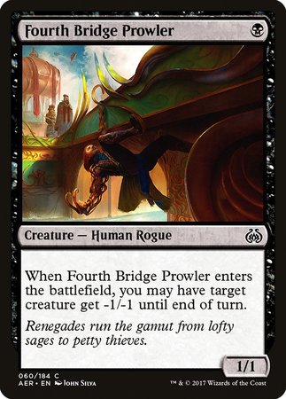 Fourth Bridge Prowler [Aether Revolt] | Cracking-Singles