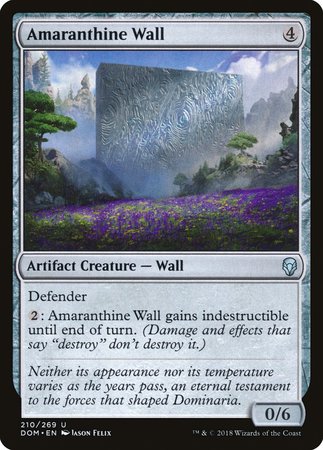 Amaranthine Wall [Dominaria] | Cracking-Singles