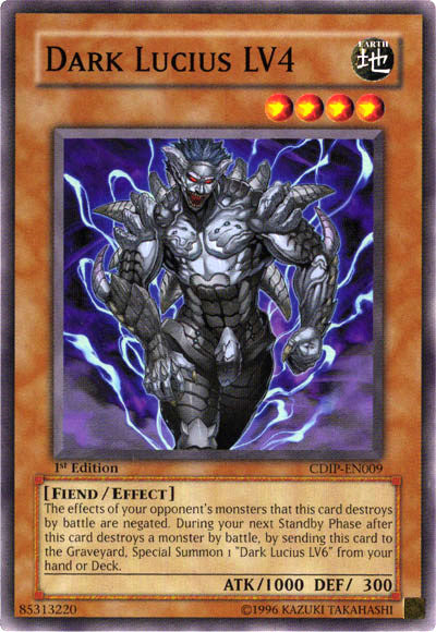 Dark Lucius LV4 [CDIP-EN009] Common | Cracking-Singles