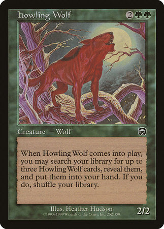 Howling Wolf [Mercadian Masques] | Cracking-Singles