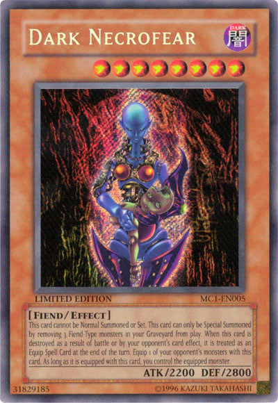Dark Necrofear [MC1-EN005] Secret Rare | Cracking-Singles