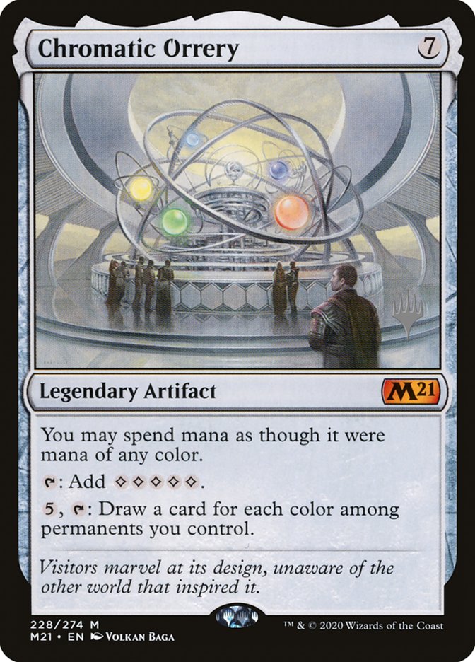 Chromatic Orrery (Promo Pack) [Core Set 2021 Promos] | Cracking-Singles