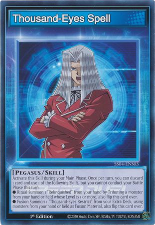 Thousand-Eyes Spell [SS04-ENS03] Common | Cracking-Singles